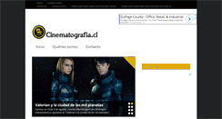 Desktop Screenshot of cinematografia.cl